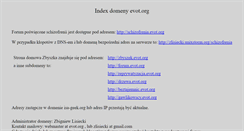 Desktop Screenshot of evot.org