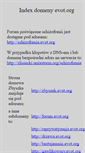 Mobile Screenshot of evot.org